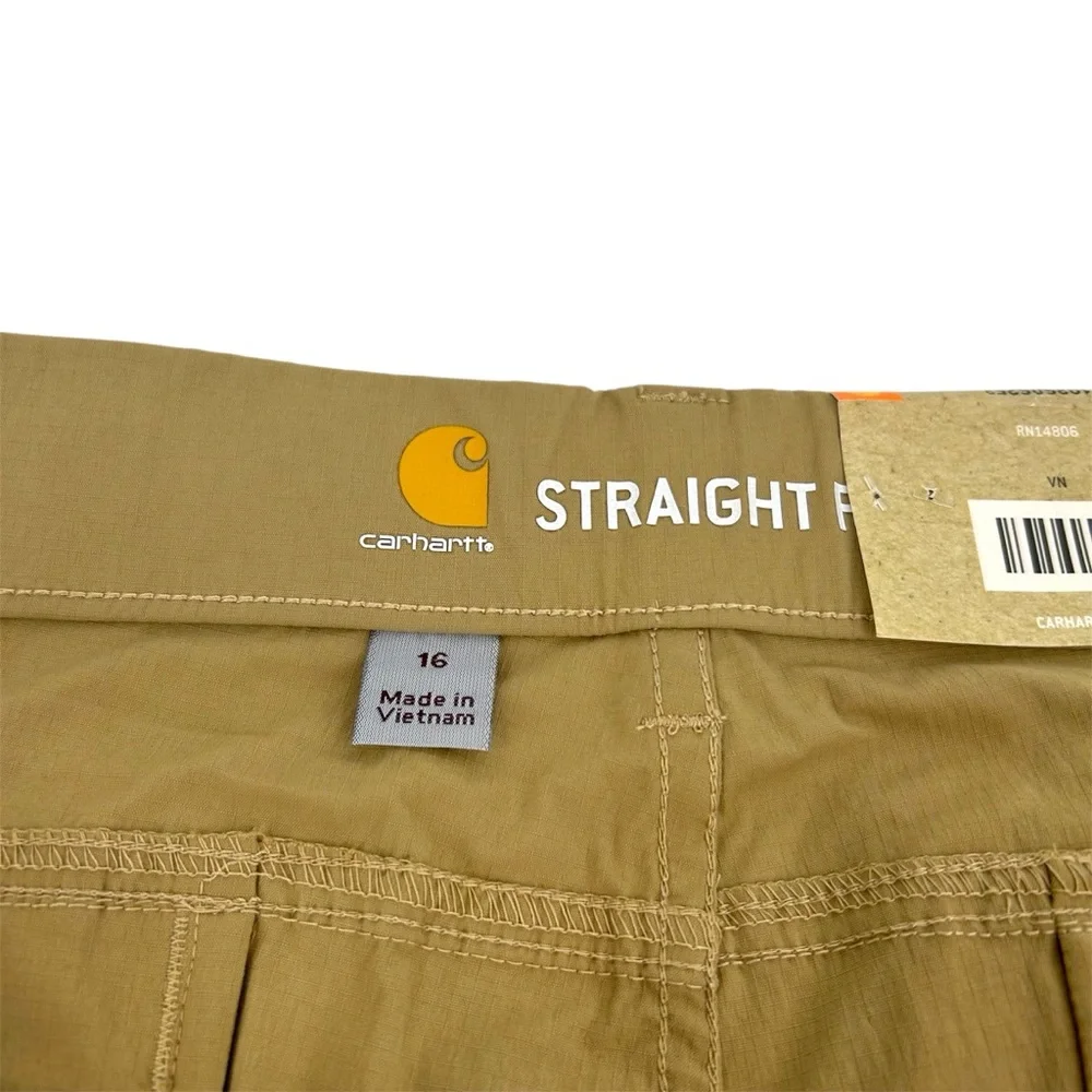 Carhartt 103606 - Women's Straight-Fit Force Madden Cargo Short Size 16 - Picture 4 of 10